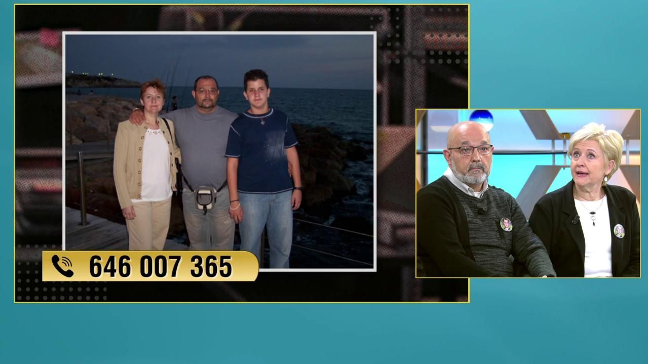 Amalia y Andrés, padres de Andrés Mora, visitaban ‘El diario de Jorge’
