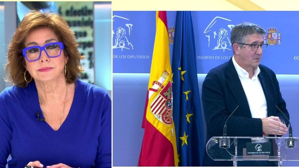 Ana Rosa Quintana responde a Patxi López tras las acusaciones a su productora: "Hay que informarse antes de salir en rueda de prensa en el Congreso"