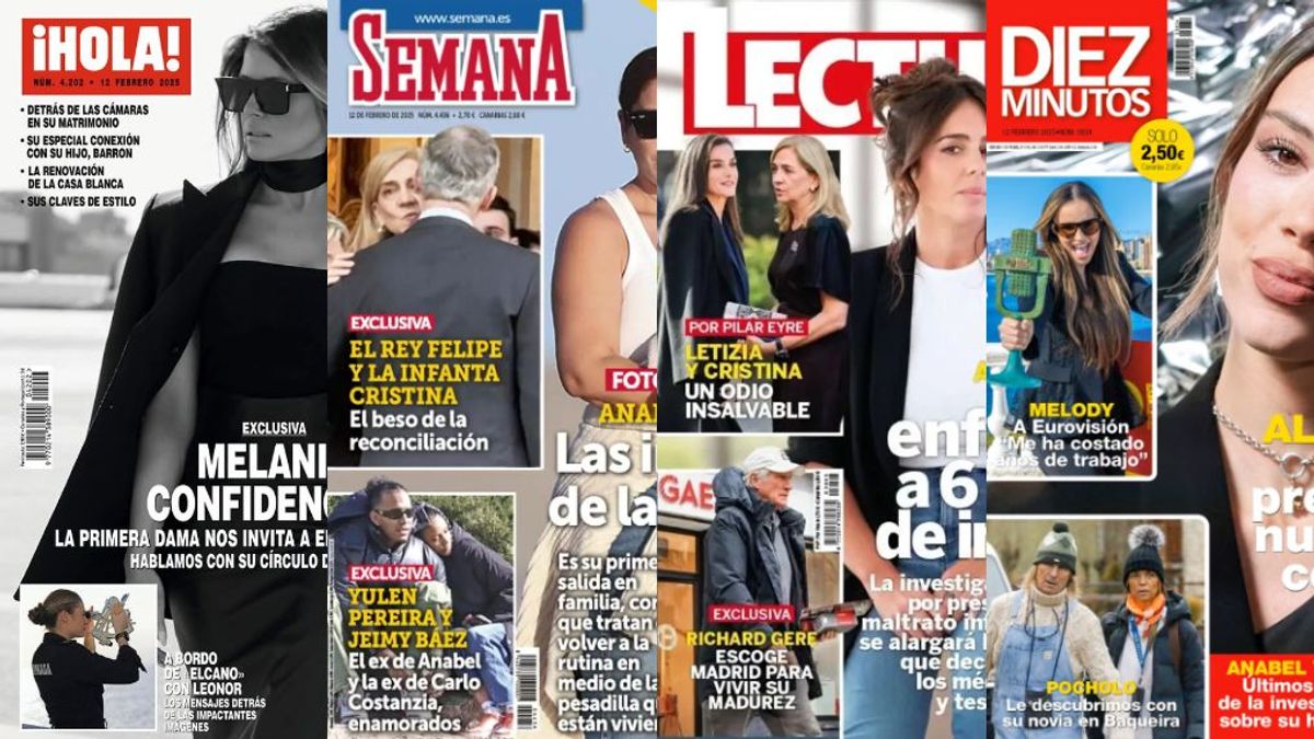 Estas son las portadas del 5 de febrero de 2025