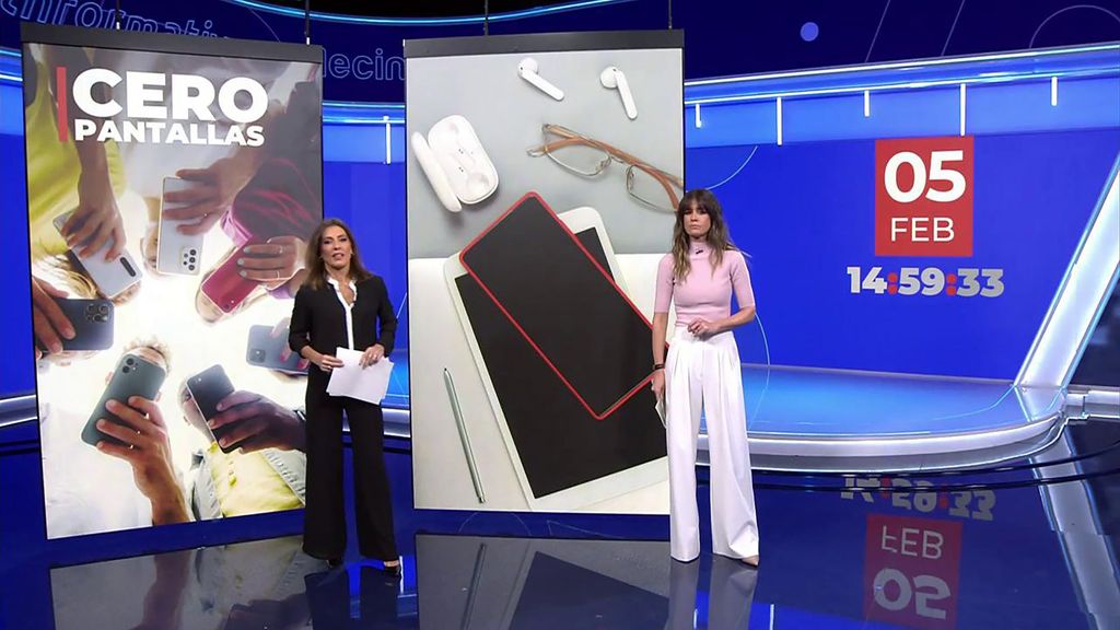 Con Isabel Jiménez y Ángeles Blanco Informativos Telecinco 2025 Mediodía 05/02/2025