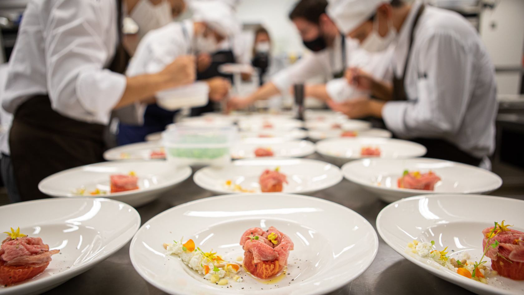 Alumnos de Basque Culinary Center en plena clase