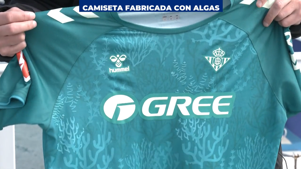 La nueva camiseta ecológica del Real Betis