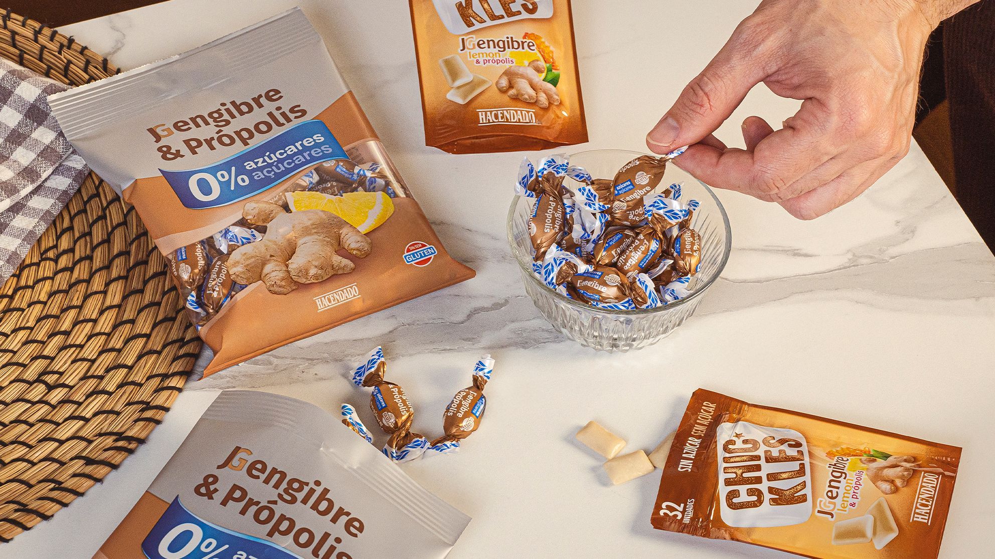 Chicles y caramelos de Deliplus