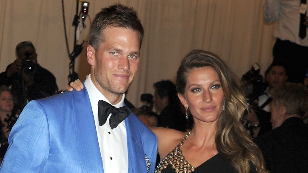 La modelo Gisele Bündchen junto a su exmarido y exjugador de fútbol americano Tom Brady.