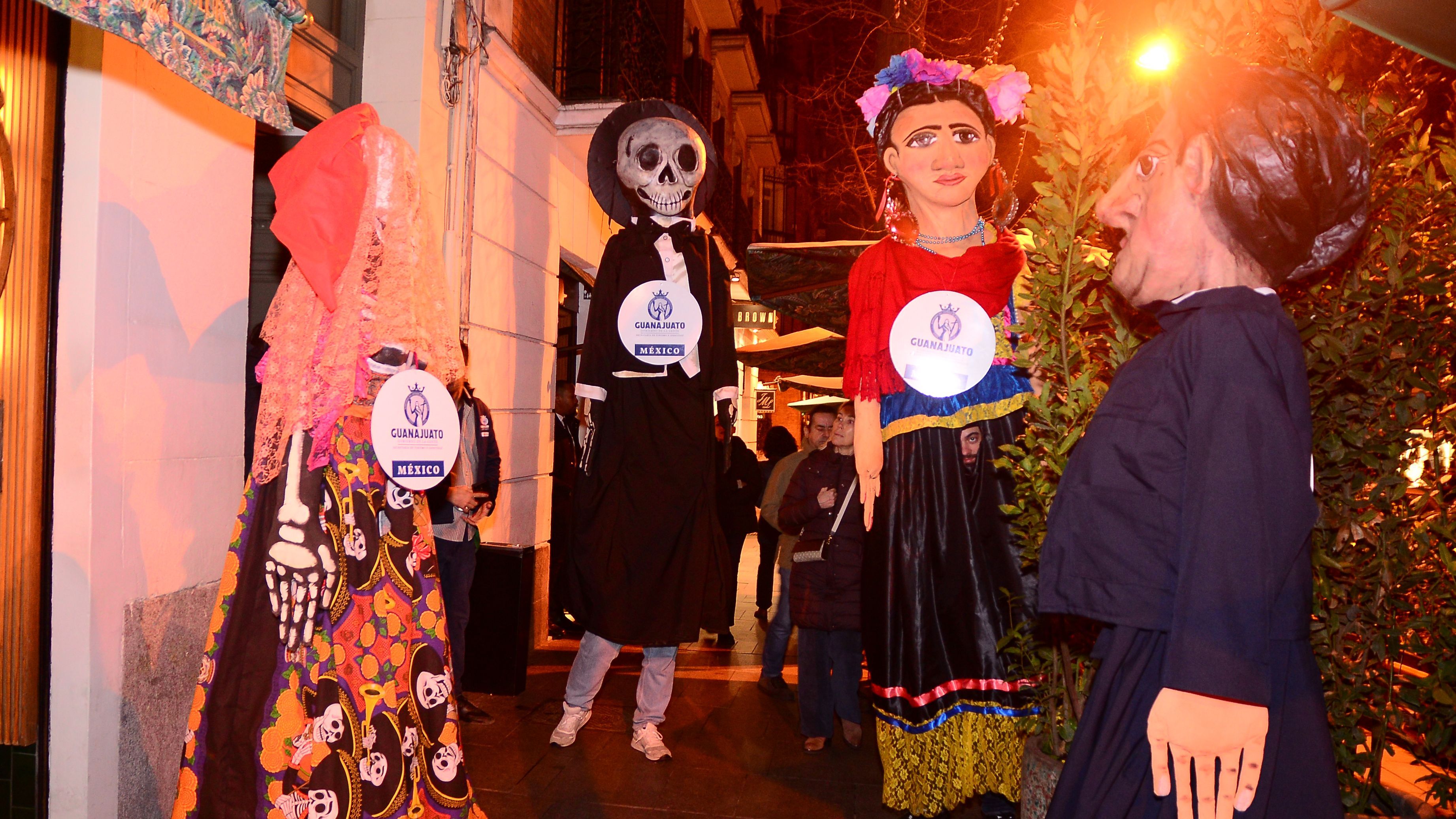 La noche fue animada al más puro estilo mexicano