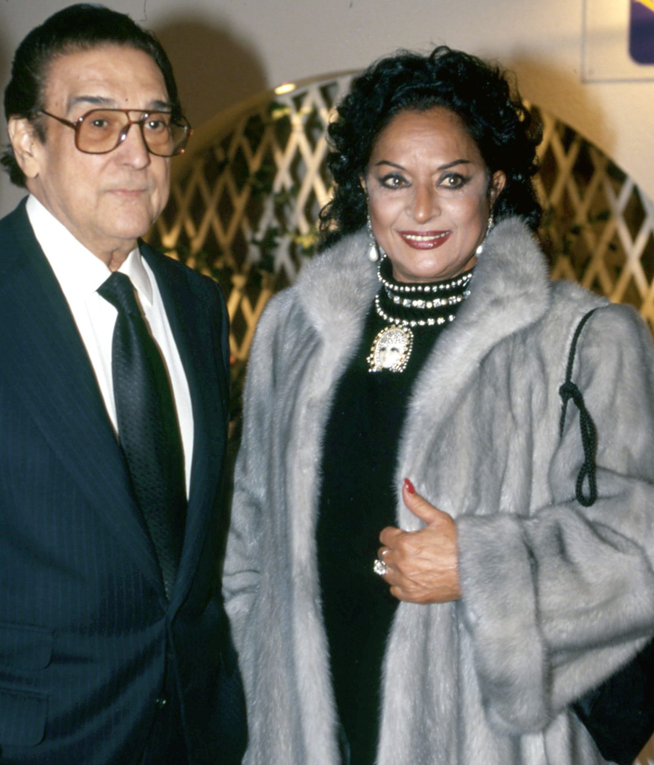 Lola Flores y su marido, en una imagen de archivo