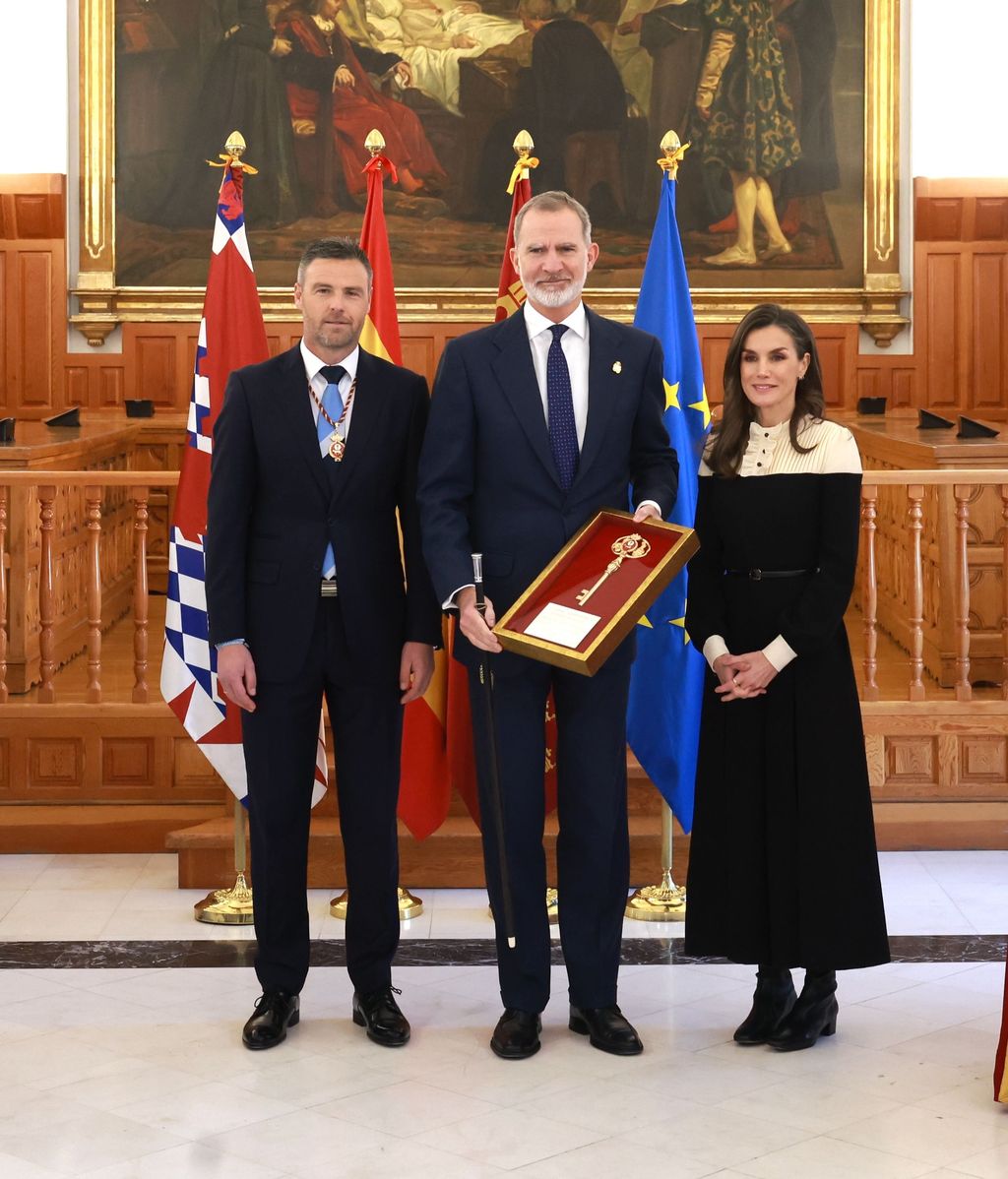 Los reyes, en el ayuntamiento de Caravaca