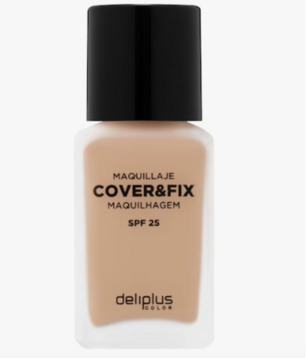 Maquillaje Fluido Cover & Fix Deliplus 04 Dorado SPF 25 – 5 €