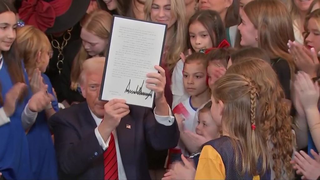 Trump prohíbe a las mujeres trans participar en competiciones deportivas femeninas