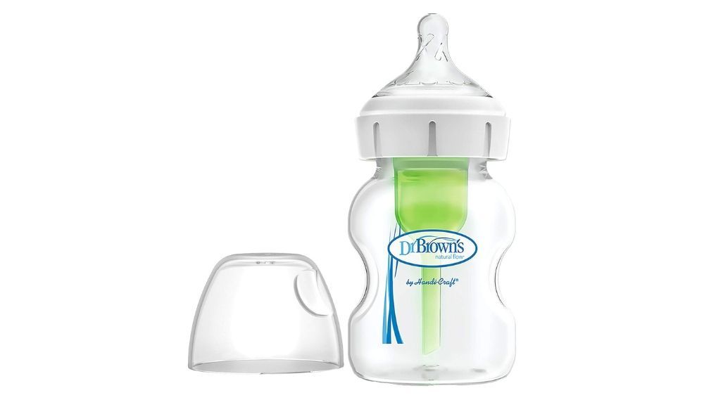 Biberón anticólicos para recién nacido de Dr. Brown’s 150 ml de boca ancha - 1