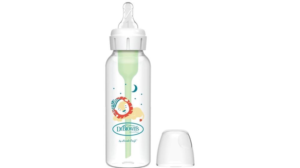 Biberón anticólicos para recién nacidos de boca estrecha Dr. Brown’s 250 ml - 1