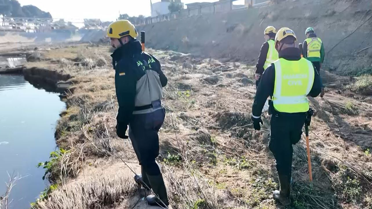 Búsqueda en el cauce del río Magro