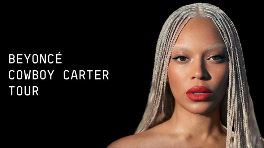 Cartel promocional del 'Cowboy Carter Tour' de Beyoncé.