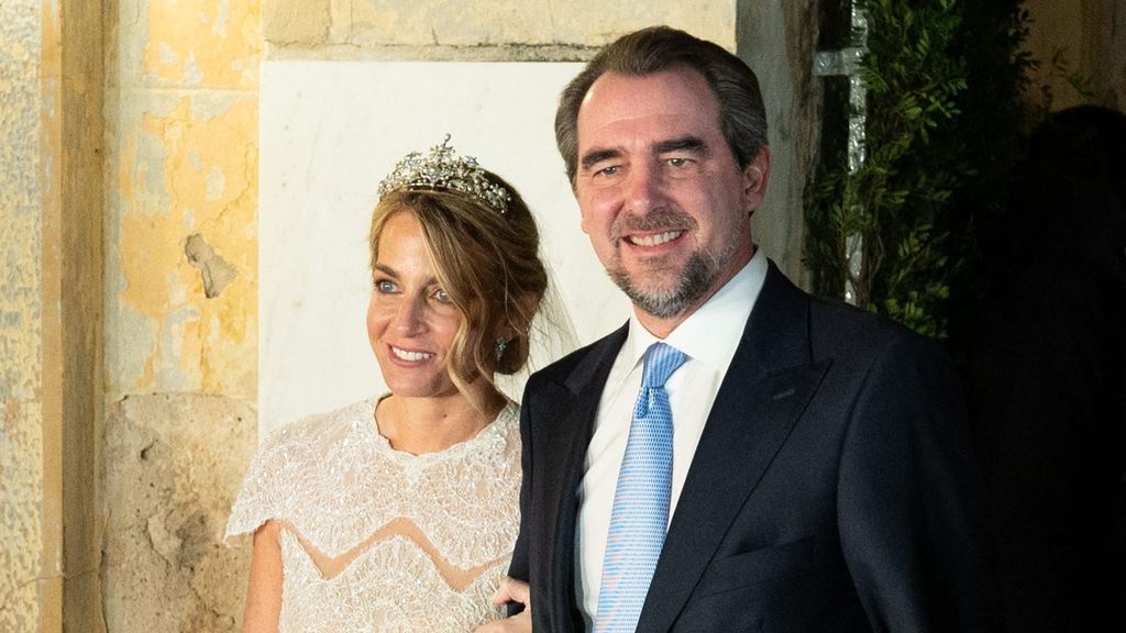 Chrysi Vardinoyannis y Nicolás de Grecia