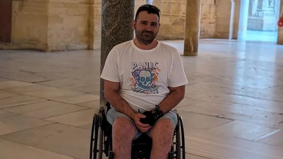David, un vecino de Martos (Jaén), que pide ayuda