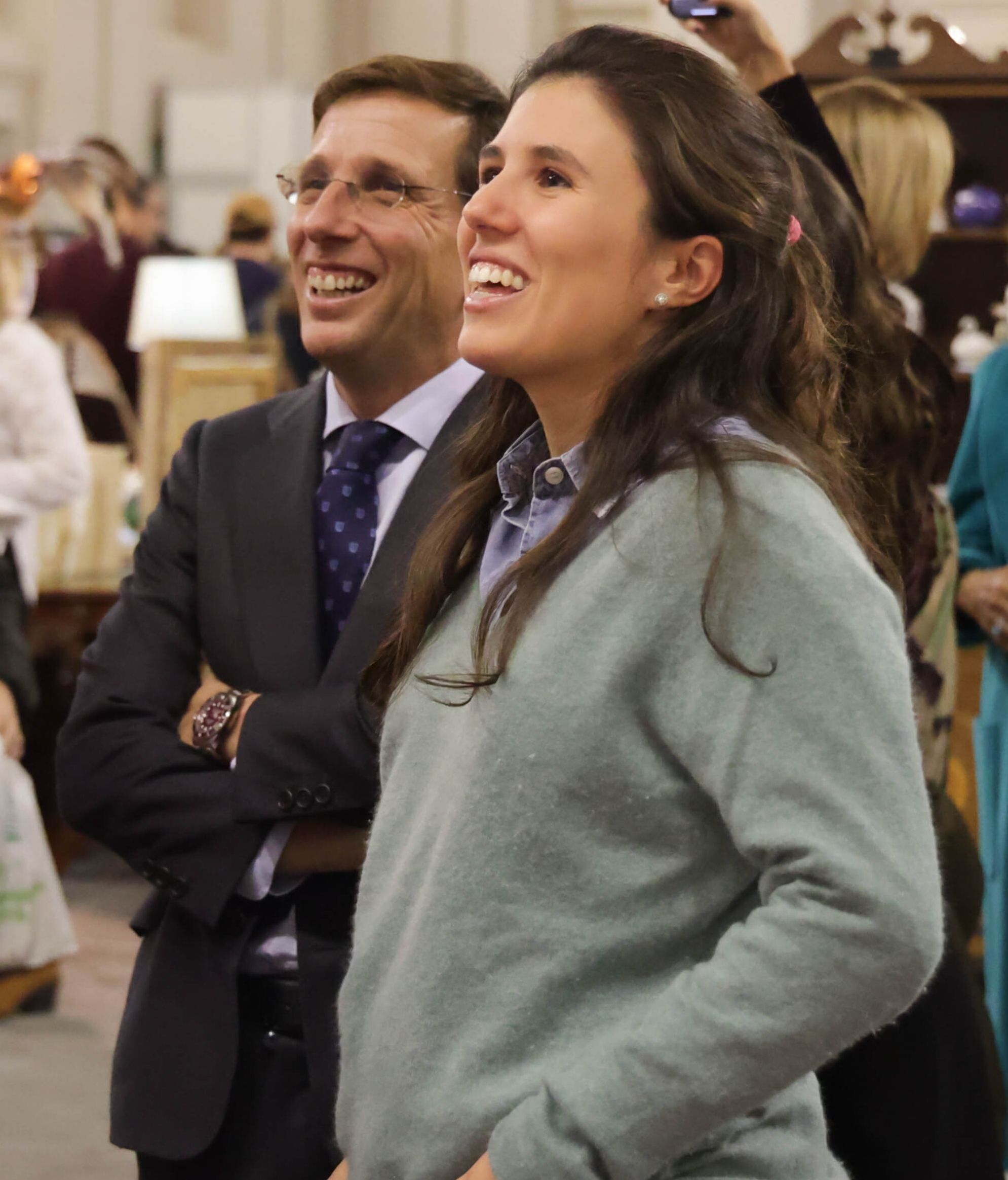 Jose Luis Martínez Almeida y Teresa Urquijo en noviembre de 2024.