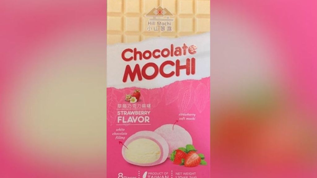 Los 'Mochi de chocolate sabor fresa'' de la marca Hill Mochi están entre los afectados por la alerta alimentaria