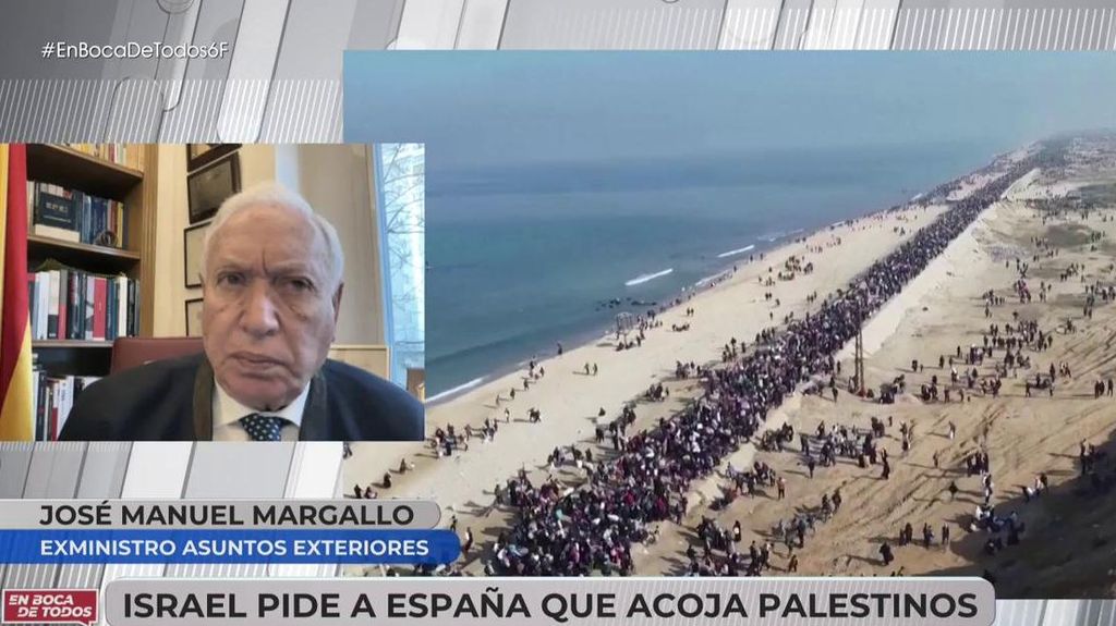 García-Margallo, tajante con la solución palestina de Trump: "España puede acoger a los palestinos pero no debe"