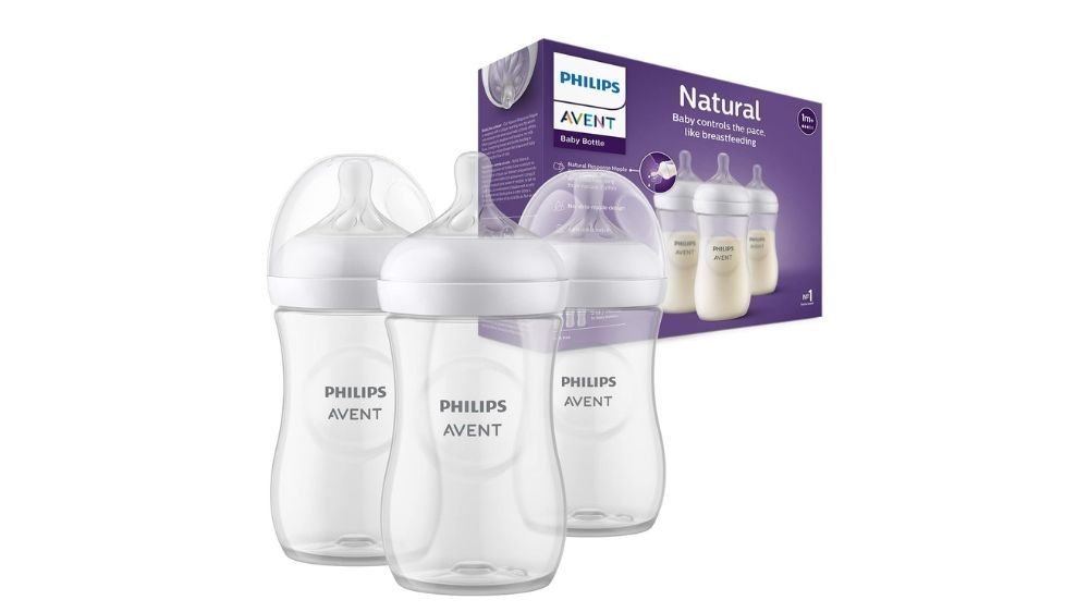Pack 3 biberones Philips Avent Biberón Natural Response - 1