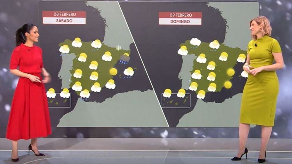 Nevadas intensas, pero breves: el fin de semana se presenta soleado y frío