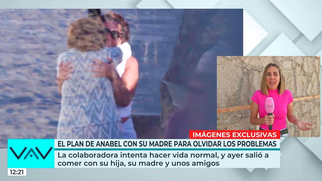 El emotivo abrazo de Anabel Pantoja y su madre, Merchi, disfrutando de un día en familia Vamos a ver 2025 Programa 356