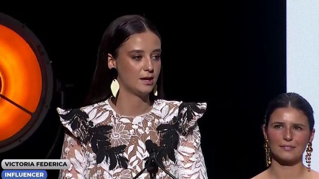 Victoria Federica durante el acto celebrado en Las Ventas