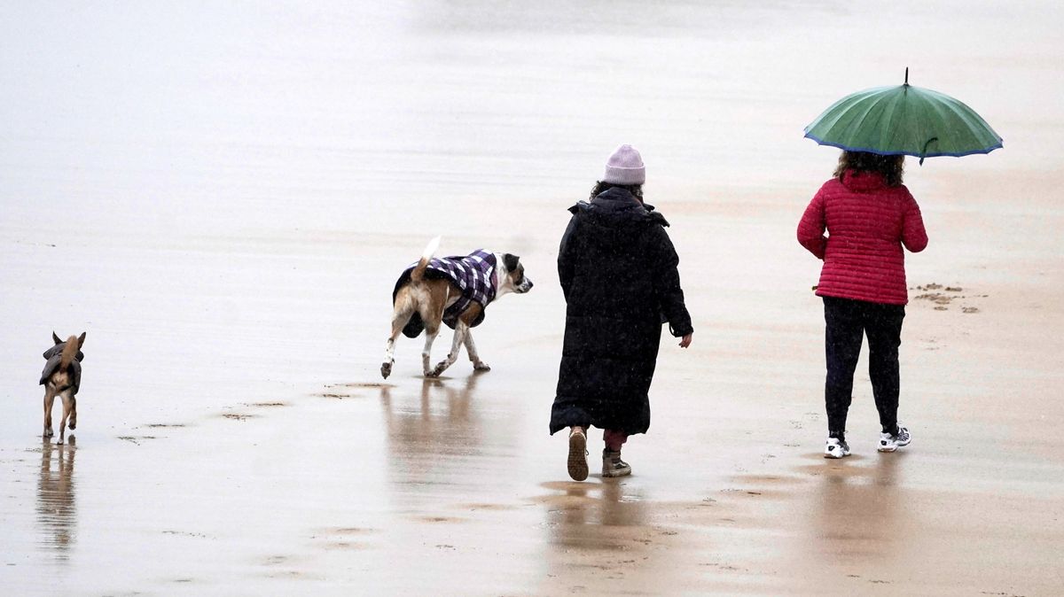 Alerta por frío, nieve y lluvias: la mitad norte peninsular, en aviso amarillo este sábado