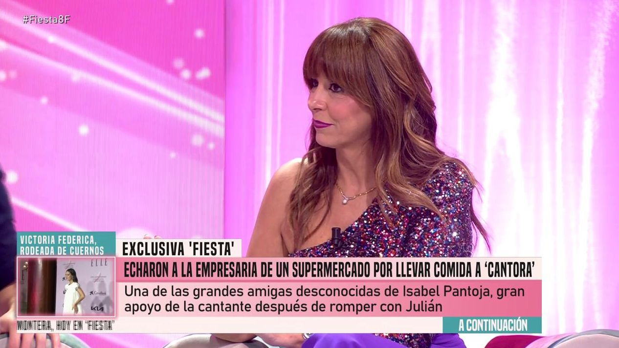 Mónika Vergara habla sobre las amigas anónimas de Isabel Pantoja