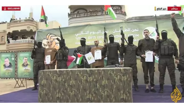 Ohad Ben Ami, Eli Sharabi y Or Levi, tres rehenes liberados por Hamás