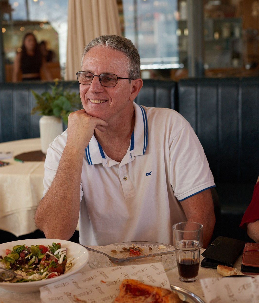Ohad Ben Ami, uno de los rehenes liberados por Hamás
