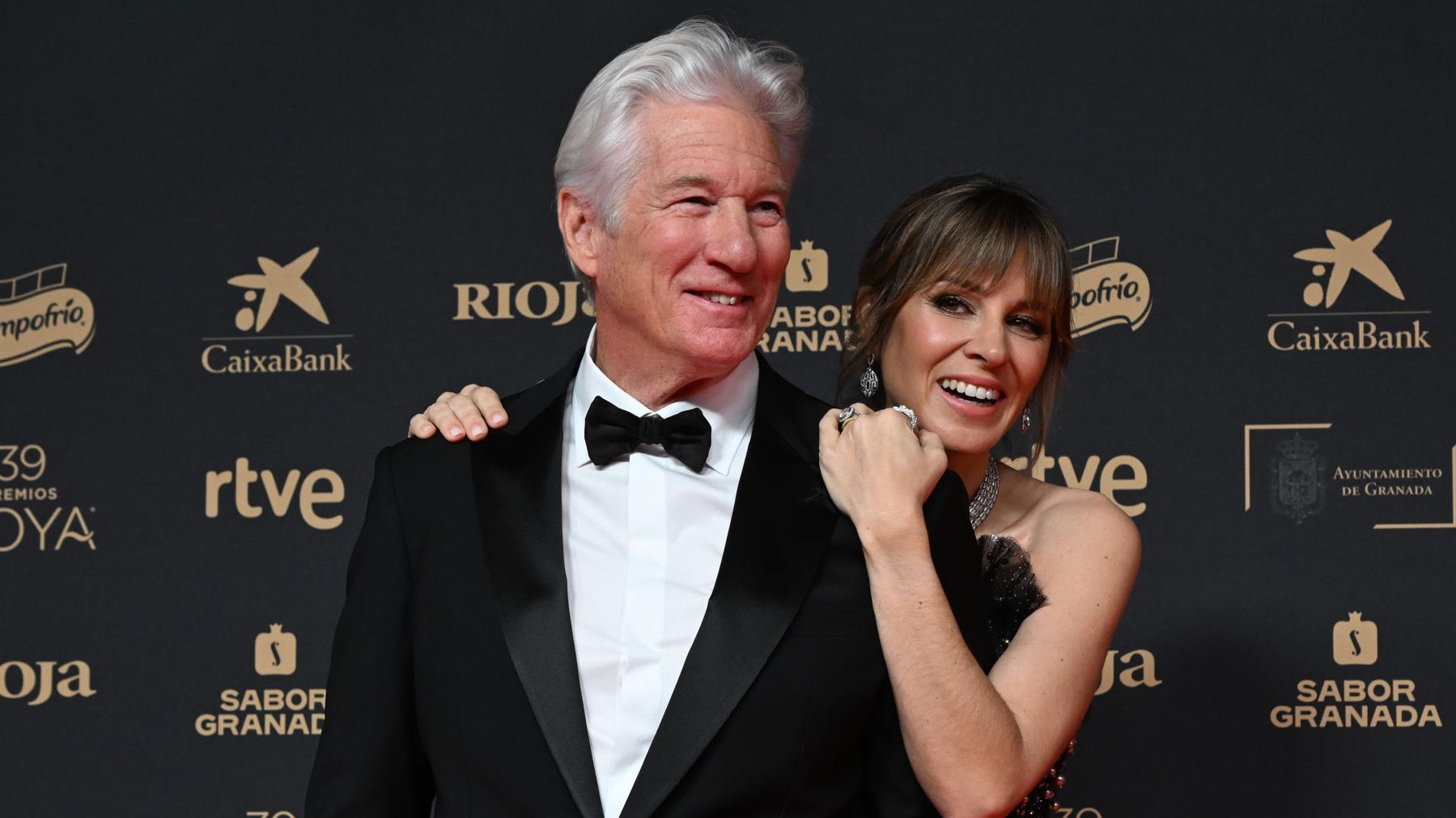 Richard Gere y Alejandra Silva.