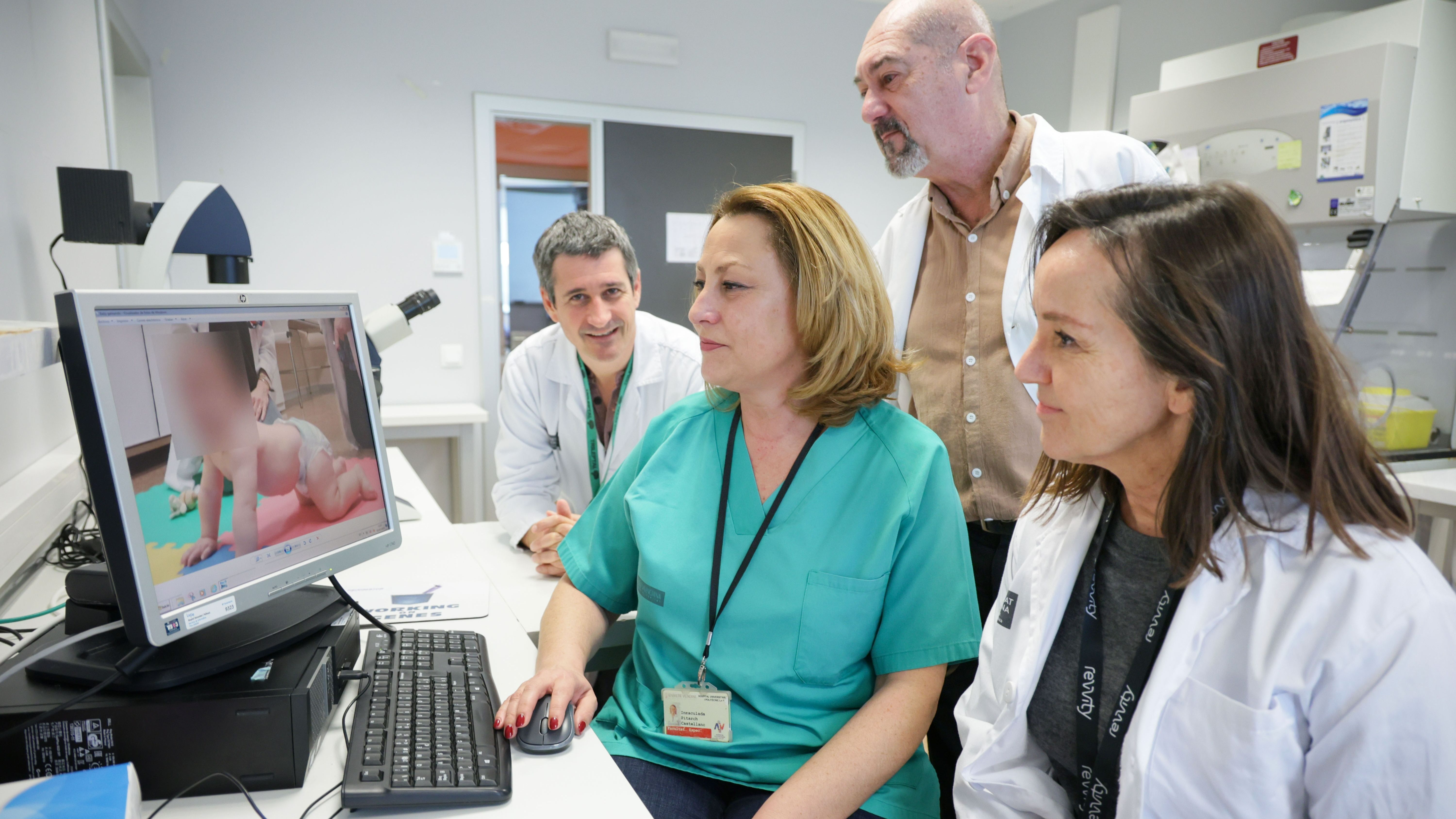 Dos bebés diagnosticados de atrofia muscular espinal en La Fe reciben un tratamiento que bloquea la enfermedad - GVA