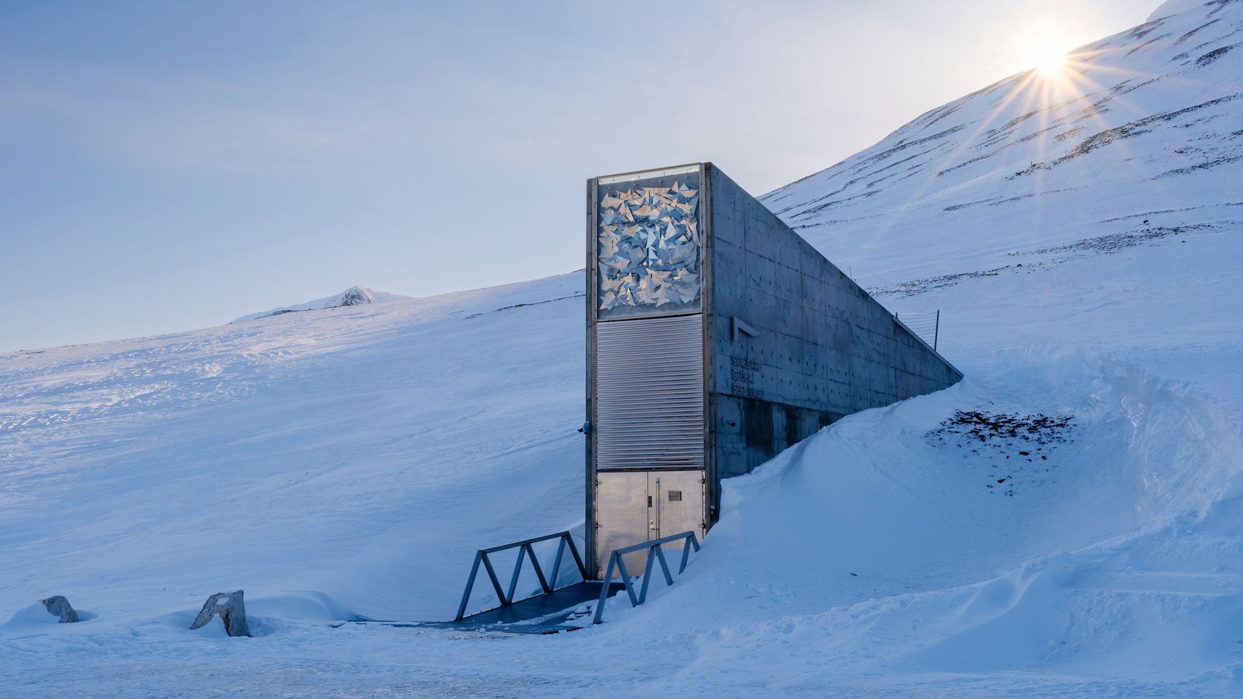 Bóveda Global de Semillas de Svalbard (Noruega)