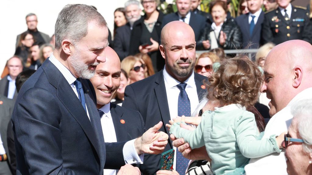 Felipe VI en El Campello, Alicante.