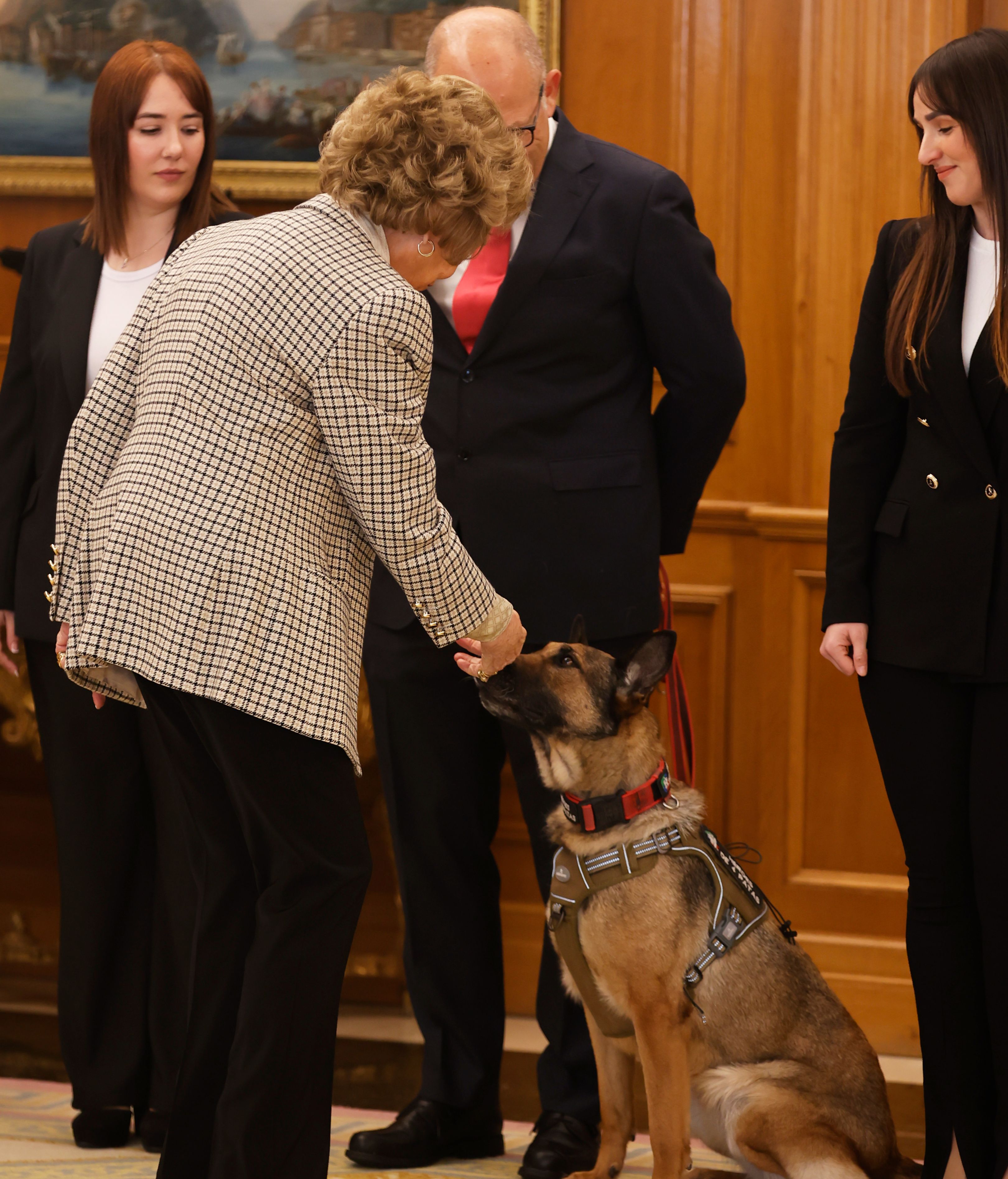 La reina Sofía este 10 de febrero.