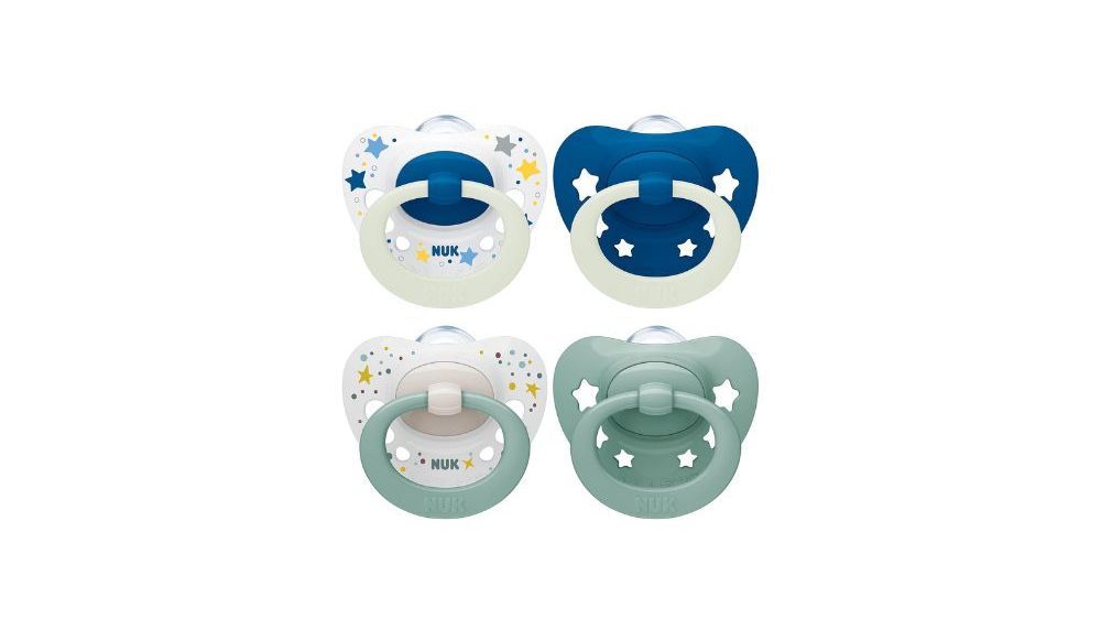 Pack de 4 unidades NUK Signature Day & Night (0-6 meses)