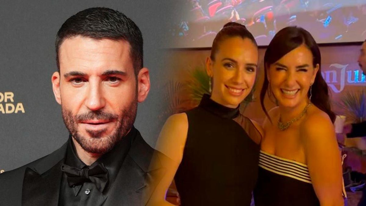 Miguel Ángel Silvestre, con su novia y su exnovia