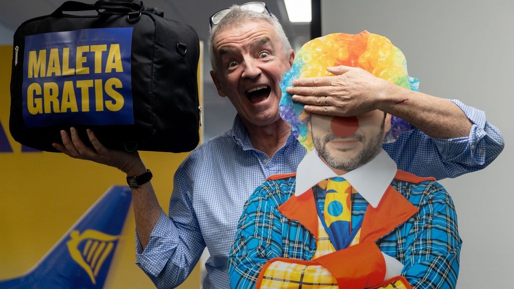 Ryanair lanza su campaña de verano tildando de "payaso" a Pablo Bustinduy