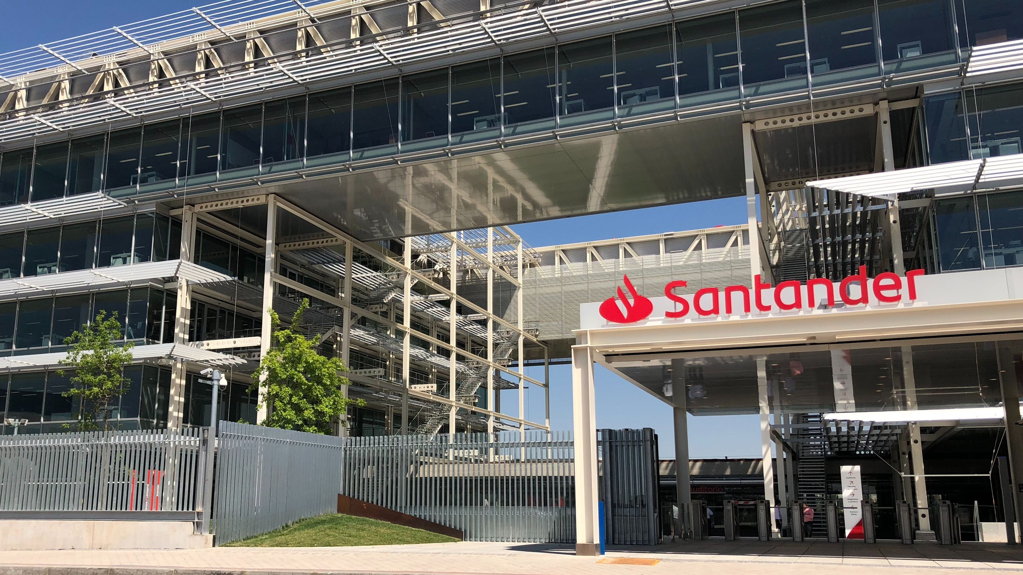 Sede del Banco Santander en Madrid