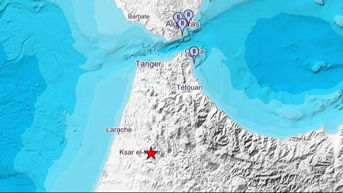 Un terremoto registrado al norte de Marruecos se siente en Ceuta y varias zonas de Andalucía