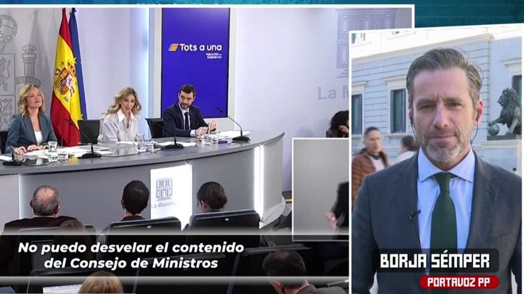 Borja Sémper, sobre el choque entre Yolanda Díaz y Pilar Alegría: "Nos mancha a todos"