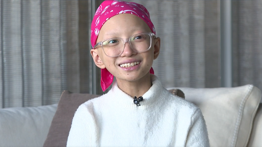 Crischelle Abacan, paciente con cáncer