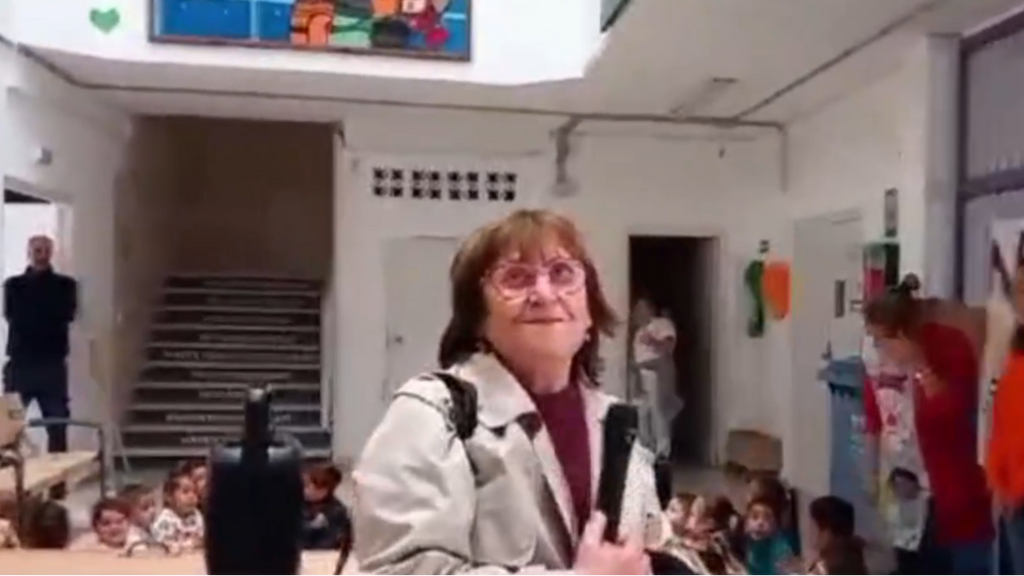 Así ha sido la despedida a la 'Seño Milagros'