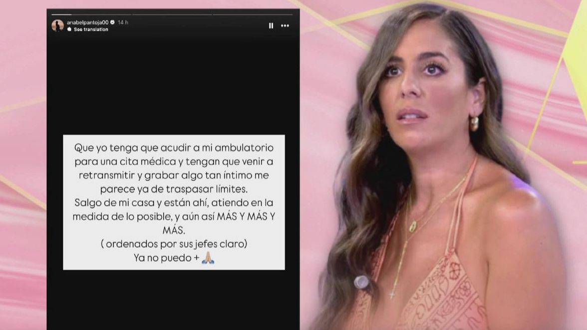 El mensaje en redes de Anabel Pantoja contra la prensa