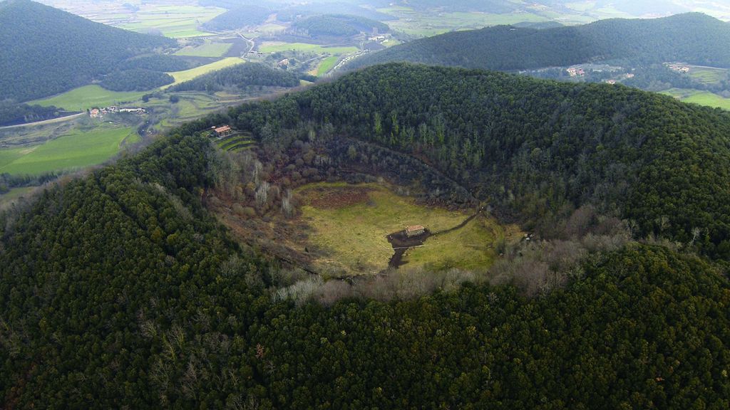 El volcán de Santa Margarida