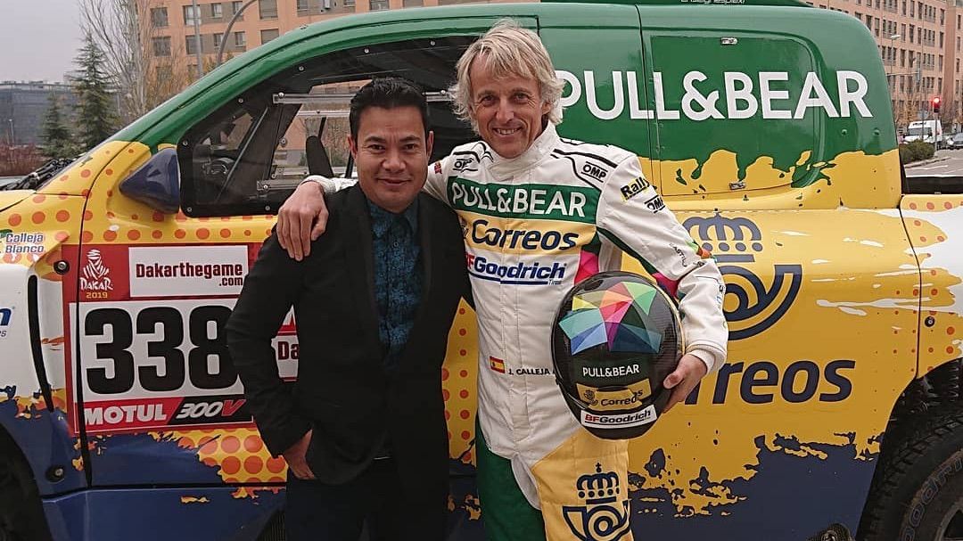 Ganesh y Jesús Calleja Instagram Ganesh