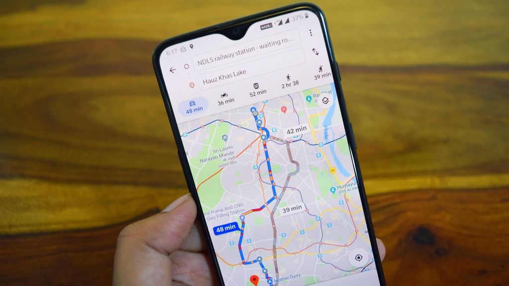Google Maps es la aplicación de navegación instalada por defecto en los dispositivos Android.