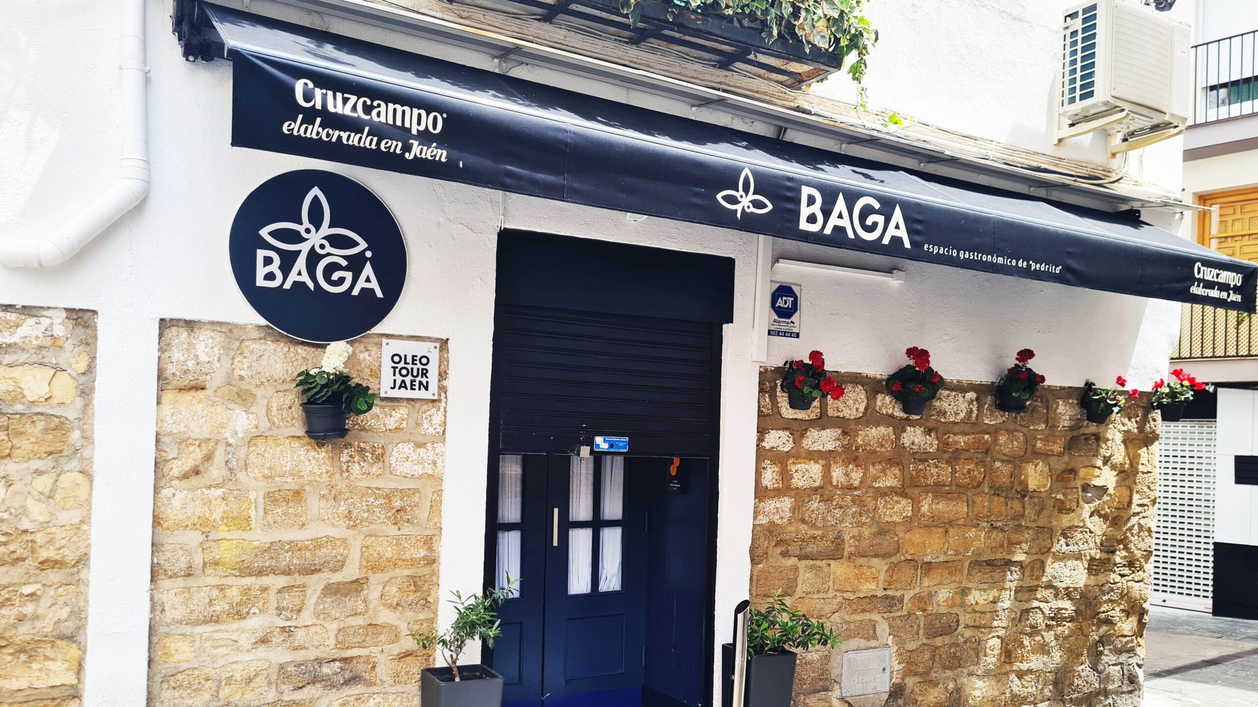 La entrada de Baga