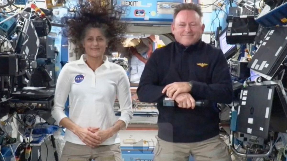 Suni Williams Y Butch Wilmore, los astronautas atrapados en la Estación Espacial Internacional