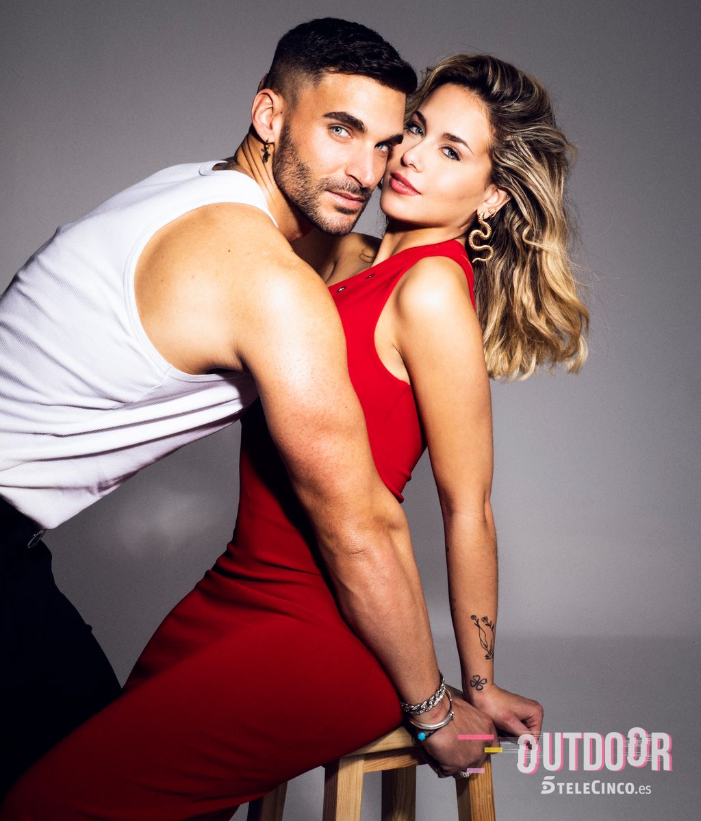 Violeta y Edi celebran San Valentín posando en exclusiva para Outdoor: la sesión de fotos